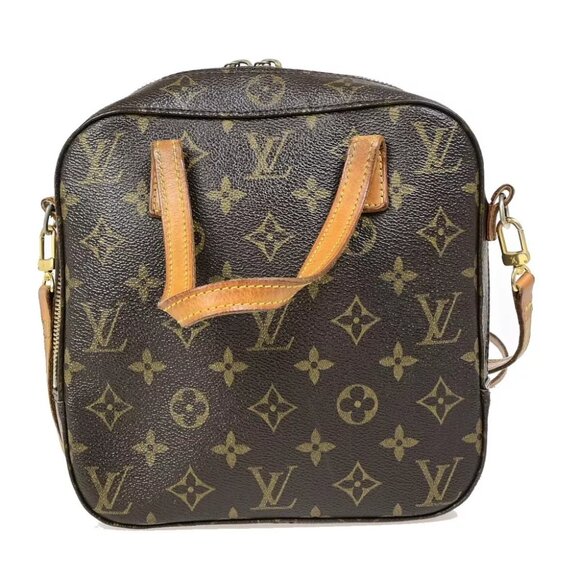 LOUIS VUITTON Spontini 2Way Shoulder Hand Bag Monogram Leather M47500 31HB997 - Picture 3 of 15